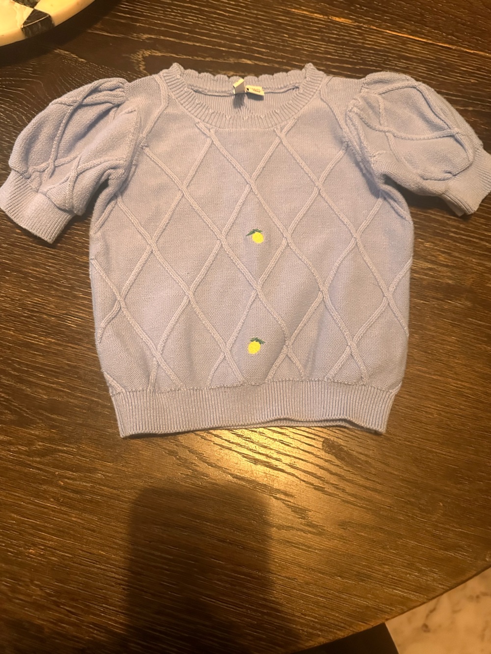Janie and Jack Lemon Sweater size 18-24 months